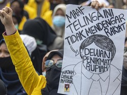 Demo Tolak Omnibus Law Berlanjut di Polda Sumsel dan Kantor Gubernur