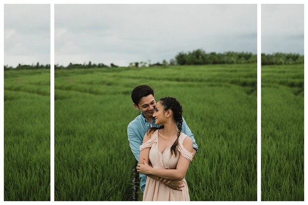 Andrew Andika & Tengku Dewi Putri/ Foto: Gusde Photography via Instagram.com/tengkudewiputri_tdp Andrew Andika dan Tengku Dewi Putri foto prewedding di Bali