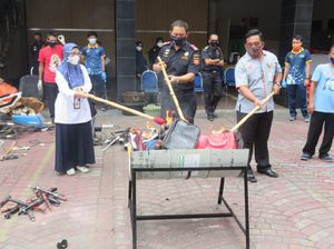 Kosmetik Hingga Sex Toys Senilai Rp 1,2 M Dimusnahkan Bea Cukai Yogya