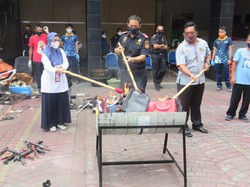 Kosmetik Hingga Sex Toys Senilai Rp 1,2 M Dimusnahkan Bea Cukai Yogya