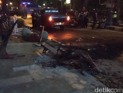 Demo Ricuh Bandung, Sejumlah Fasum Kembali Dirusak Demonstran