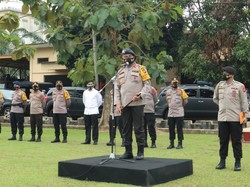 1 SSK Brimob Sumut Dikirim ke Jakarta, Bantu Pengamanan Usai UU Ciptaker Sah