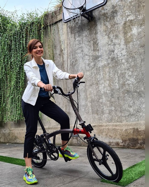 Olahraga/instagram.com/najwashihab presenter yang akrab disapa Nana ini rutin berolahraga setidaknya 4-5 kali dalam seminggu.