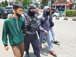 Pelajar Bogor Berjimat Diamankan Saat Hendak Ikut Aksi di Jakarta