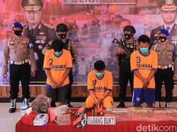 3 Pembobol Brankas di Madiun Didor Kakinya Karena Melawan Saat Ditangkap