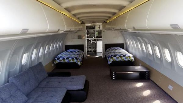 Foto: Begini Jadinya Kalau Pesawat Airbus Jadi Penginapan