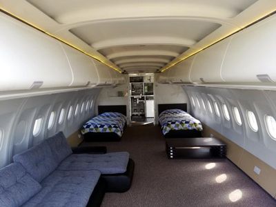 Foto: Begini Jadinya Kalau Pesawat Airbus Jadi Penginapan