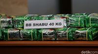 Polisi Amankan Puluhan Kg Sabu dari Sindikat Internasional