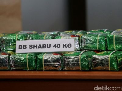 Polisi Amankan Puluhan Kg Sabu dari Sindikat Internasional