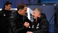 Pada Maret 2019, Ole memprakarsai kebangkitan mantap MU atas PSG untuk lolos ke perempatfinal Liga Champions. (Foto: Getty Images/Shaun Botterill)