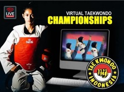 Atlet Indonesia Raih 4 Emas di Kejuaraan Taekwondo Virtual