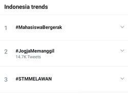 #JogjaMemanggil Masuk Trending Topic di Twitter, Ada Apa?