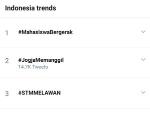#JogjaMemanggil Masuk Trending Topic di Twitter, Ada Apa?