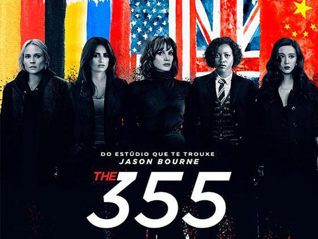 Review The 355: Aksi Lima Artis Hollywood Selamatkan Dunia