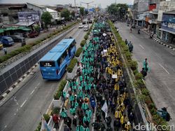 Demonstran Menuju Istana, BEM SI: Waspada Impostor!