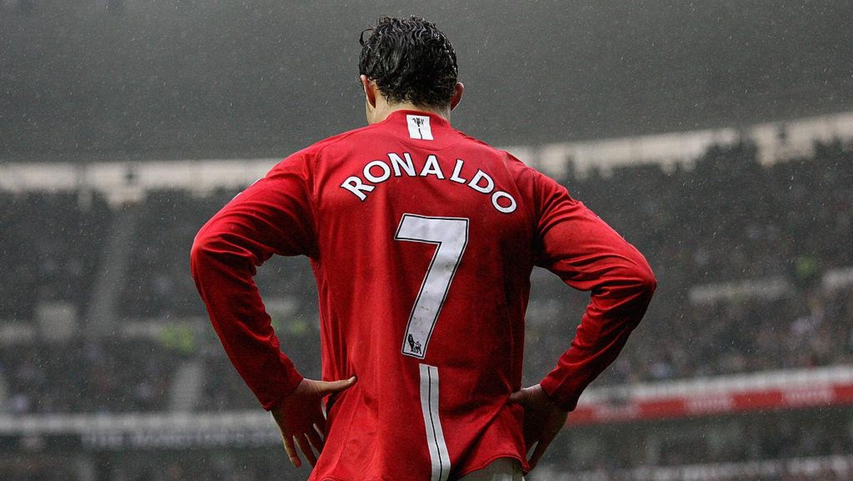 Cristiano Ronaldo ketika berseragam Manchester United. (Foto: (Getty Images/Ross Kinnaird)