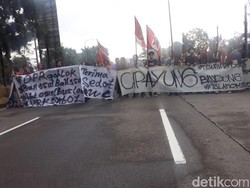 Tolak Omnibus Law, Mahasiswa Kelompok Cipayung Sempat Blokade Tol Pasteur