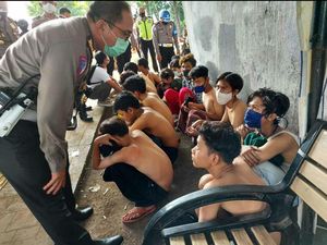 Polisi Pulangkan 270 Orang Diduga Anarko yang Sempat Diamankan