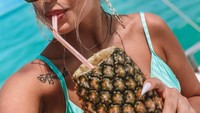Gabrielle Figueiredo juga suka liburan keliling dunia. Destinasi wisata pantai jadi favoritnya (Instagram)