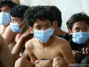 Hendak ke DPR, Puluhan Remaja Diamankan Polisi Hendak ke DPR, Puluhan Remaja Diamankan Polisi