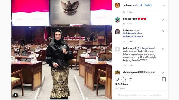 Instagram Mulan Jameela