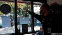 Kaca Pos Keamanan Unisba Pecah Akibat Kericuhan Mahasiswa vs Polisi