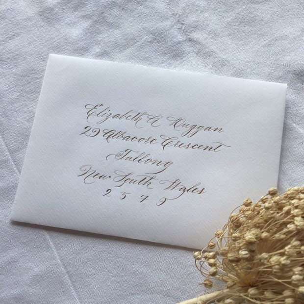 Kalografi/ Foto: Easyweddings.com.au