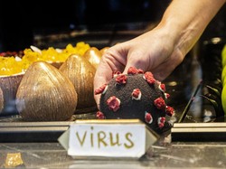Kue Berbentuk Virus Corona Dijual di Praha, Berani Coba?