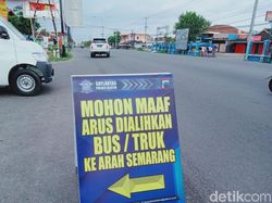 Ruas Jalan Yogya-Solo Klaten Dialihkan Gegara Demo Omnibus Law