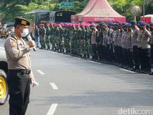 4.360 Personel Disiagakan Antisipasi Demo Tolak Omnibus Law di Surabaya