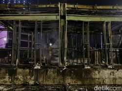 Potret Kerusakan Demo Ricuh di Jakarta