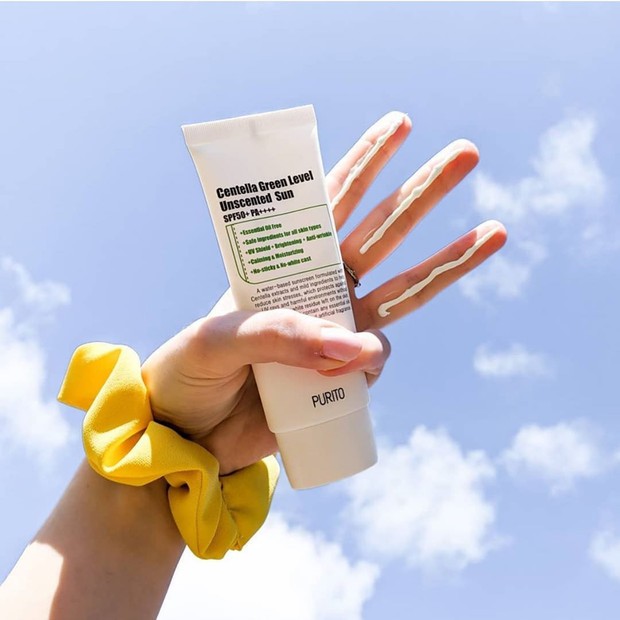 Skincare Korea PURITO yang menghadirkan sunscreen terbaru.