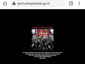 Situs DPRD Kota Parepare Diretas, Ada Narasi Impostor DPR