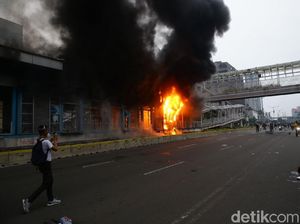 Imbas Demo, Ini Ruas Jalan di Jakarta yang Masih Ditutup hingga Sekarang