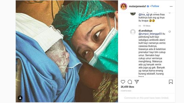 Foto Bayi Rachel Maryam