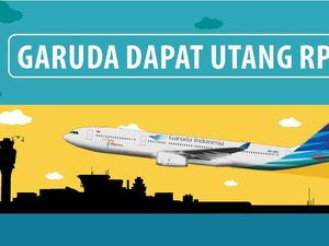 Garuda Dapat Pinjaman Rp 1 T