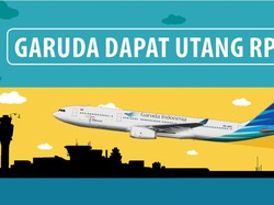 Garuda Dapat Pinjaman Rp 1 T