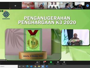 Kemenaker Gelar Anugerah Keselamatan dan Kesehatan Kerja