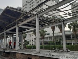 GMKI-Cipayung Plus Bantah Terlibat Pembakaran Halte TransJ HI