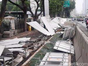 Gedung Rusak Parah Imbas Demo, Kementerian ESDM Kini Dijaga Ketat