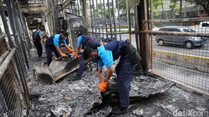Kondisi Terkini Halte TransJ Tosari Usai Dibakar Massa