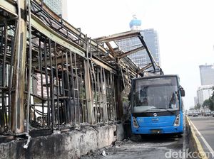 TransJakarta Pastikan Halte Terdampak Rusuh Beroperasi dengan Pola Minim Besok TransJakarta Pastikan Halte Terdampak Rusuh Beroperasi dengan Pola Minim Besok