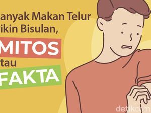 Makan Telur Bikin Bisulan? Ini Faktanya