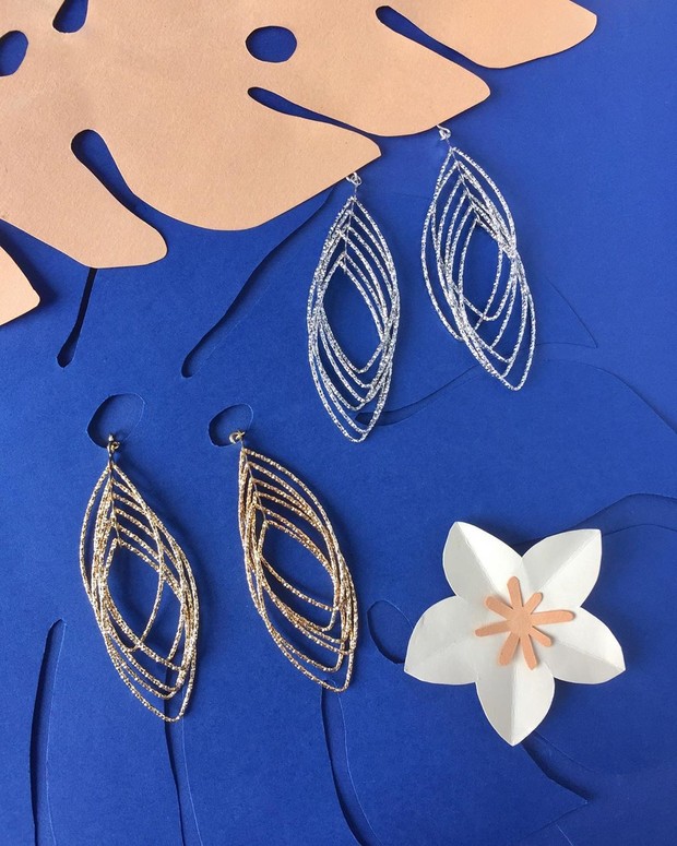 PINRINGS untuk Hijabers/sumber: www.instagram.com/lushpins/ Ide kreatif Fatini berasal dari pengalamannya menemukan kesulitan memakai anting saat berhijab.