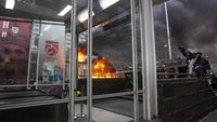 Potret Stasiun MRT-Halte TransJ Kebanggaan Warga Ibu Kota yang Dirusak Massa