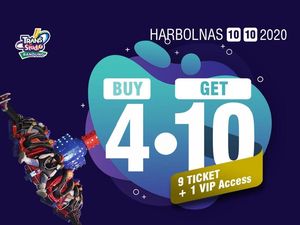 Nikmati Akhir Pekan di Trans Studio Bandung, Ada Promo Buy 4 Get 10!