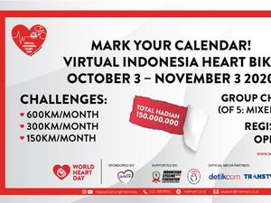Goweser, Yuk Ikut Virtual Indonesia Heart Bike Bareng Nestlé ACTICOR!