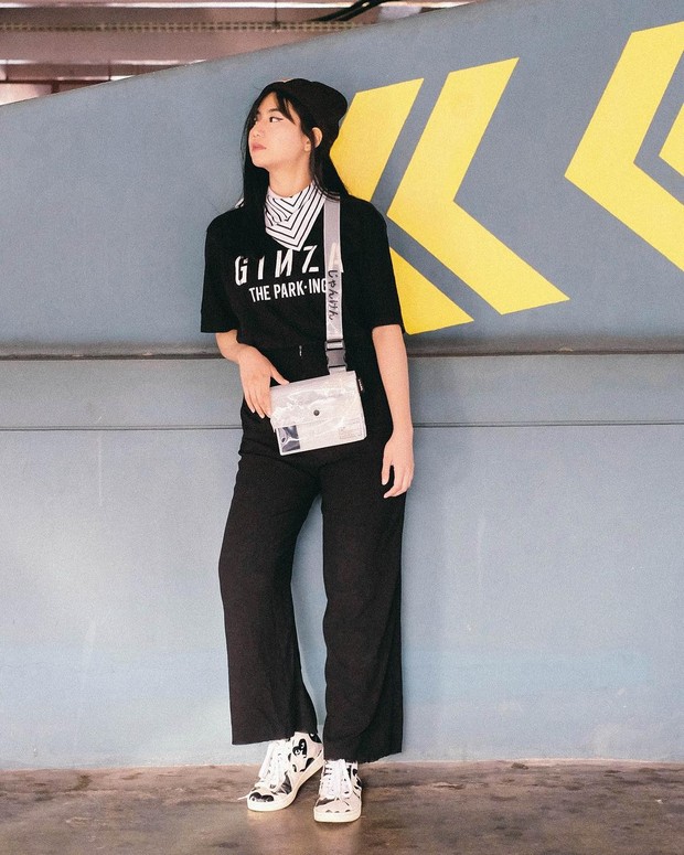 Yumnakemal/Instagram.com Gaya fashion all of black