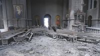Gereja Bersejarah Jadi Korban Perang Armenia-Azerbaijan