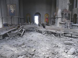 Gereja Bersejarah Jadi Korban Perang Armenia-Azerbaijan